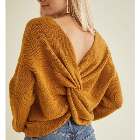 Amour Vert Belicia Sweater in Green women’s size medium - Picture 3 of 7